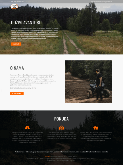 Rent a quad Jagodina