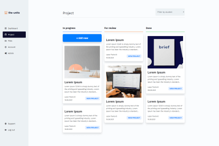 The-units, online platform for business-university collaboration